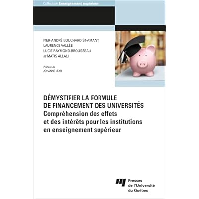 D&eacute;mystifier la formule de financement des universit&eacute;s