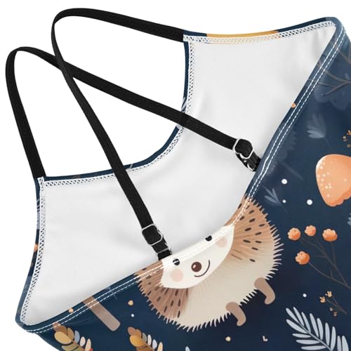 Cute Hedgehog Girls One Piece Swimsuit Beach Swimwear 208576294