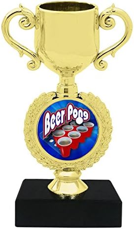 Express Medals Beer Pong Champion Trophy Cup