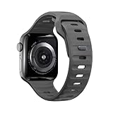 VEMIGON Sport Bands Compatible with Apple Watch Straps 49mm 46mm 45mm 44mm 42mm 41mm 40mm 38mm, Soft Silicone Waterproof Band for iWatch Series 11 10 9 8 7 6 5 4 SE3 SE2 SE Ultra 3 2 1 (No Watch)