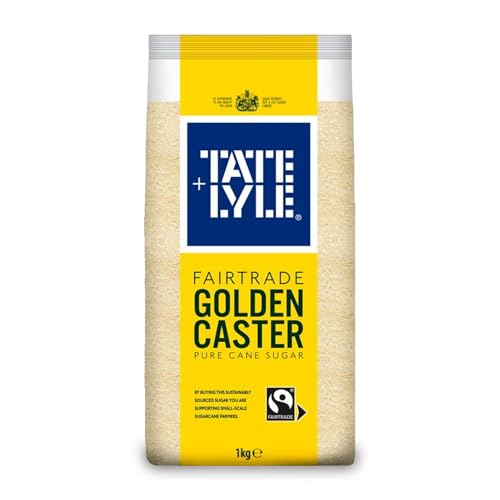 Tate & Lyle Fairtrade Golden Caster Sugar - 1kg