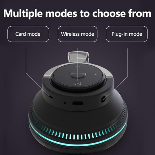 Auriculares inalámbricos portátiles con sonido estéreo para computadora 4