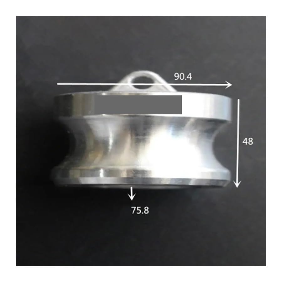 Acoplamiento de desconexión rápida Camlock DP de 3" con extremo de acero inoxidable 316 y ranura de leva for bombas de manguera