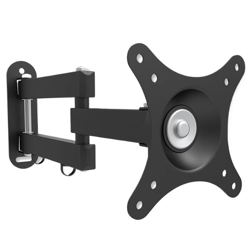 INFRI Staffa universale regolabile per TV a parete universale girevole supporto TV per schermo piatto LCD LED da 14 a 32 pollici (WMX012-3)