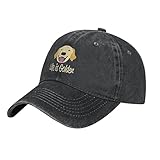 Photo Gallery rfshop life is golden retriever cappello da baseball, cappello vintage da camionista in cotone lavato, per uomo e donna, #1657, etichettalia unica Photo Gallery rfshop life is golden retriever cappello da baseball, cappello vintage da camionista in cotone lavato, per uomo e donna, #1657, etichettalia unica