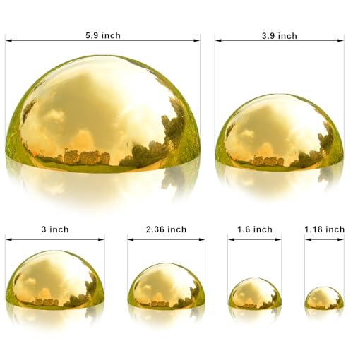 image for Nerien Gazing Ball, Stainless Steel Garden Mirror Globe, Polished Orna