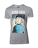  Star Trek Respect The Logic T-Shirt grau meliert XL