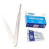 DDP 100 SCALPEL BLADES #24 WITH FREE HANDLE