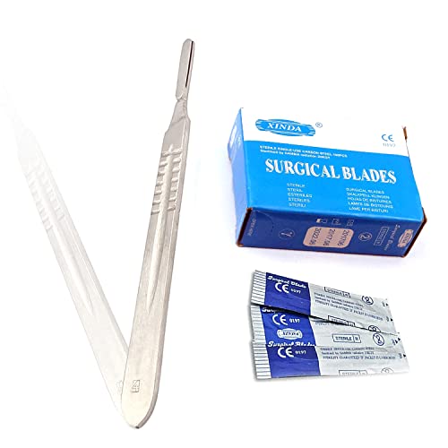 DDP 100 Scalpel Blades #24 with Free Handle