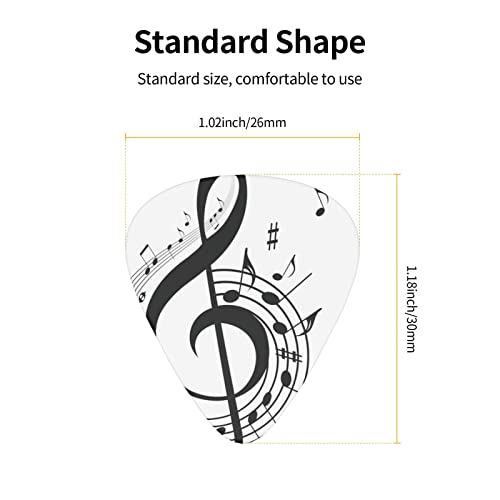 Médiators Guitare 12-Pack Music Symbol Picks Guitare Pour Guitare Électrique Guitare Acoustique Diverses Guitares - Les Beatles, Paul McCartney, John Lennon, RIngo Starr, George Harrison Médiators Guitare 12-Pack Music Symbol Picks Guitare Pour Guitare Électrique Guitare Acoustique Diverses Guitares – Image 4