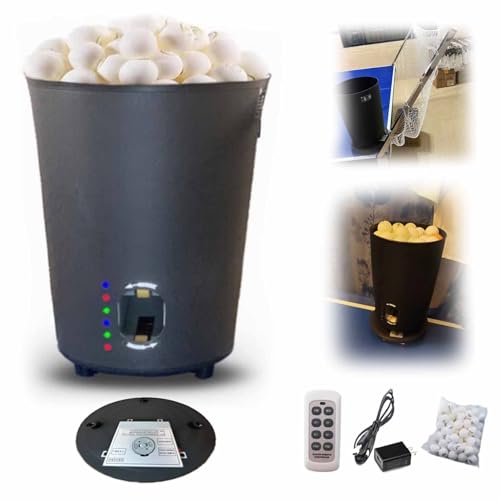 卓球マシン 自動球出し機 多スピン 5つのモード 100ピンポン収容 15段階調整 連続打ち対応 卓球練習ロボット 練習機 練習器具 練習用ボール発射機 自宅で卓球の練習/実戦形式のトレーニングが可能