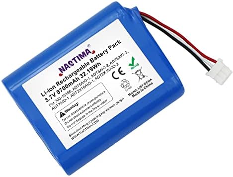 KUNLUN 7500mAh 3.6V Replacement Battery For ADT Command Security Panel – Compatible With 300-10186, ADT5AIO, ADT7AIO Models