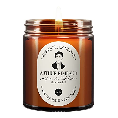 Bougie végétale Arthur Rimbaud ZIGZAG ISLAND parfumée
