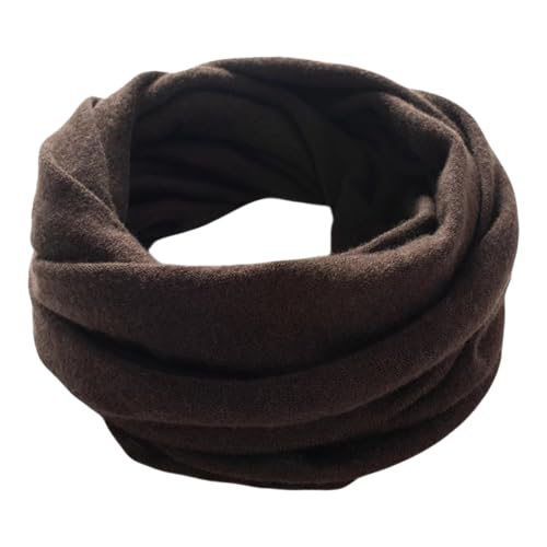 Écharpe d'hiver pour femme chaude et unie pour le plein air