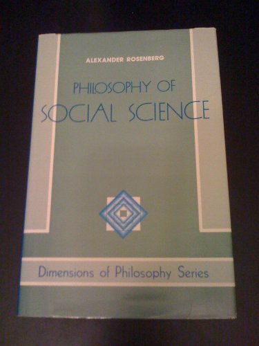 Philosophy Of Social Science (Dimensions of Phi... 0813306167 Book Cover