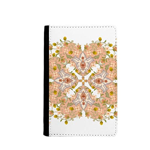 Étui portefeuille de voyage feuille de fleurs pour protéger vos papiers importants
