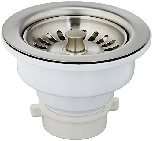 Colador de cocina 3-1/2 pulg acero inoxidable cepillado