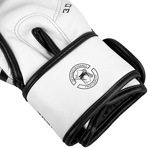 Venum, Challenger 3.0 Boxing Gloves, Unisex Adult, 10 Oz, Black/White - Image 4