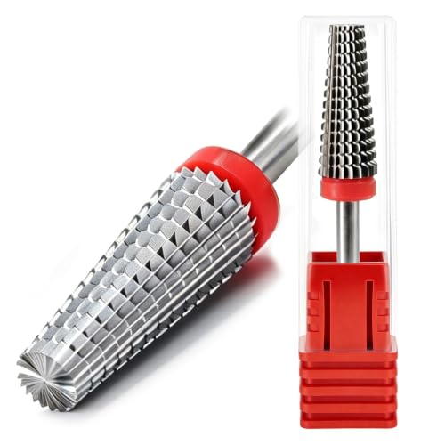 FANTEXY 3/32 Carbide Nail Drill Bits Fine - F