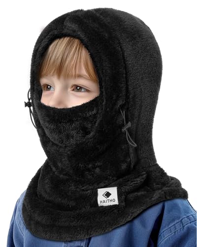 Kids Ski Mask Balaclava for Boys Girls, 2 Size Thermal...