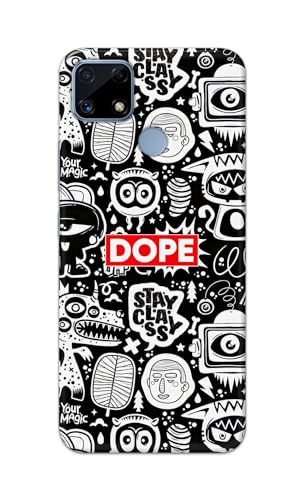 Image of Printed Hard Back Cover Case for Realme C25 | Realme C25s Back Cover (Mixed Cartoons) -1111
