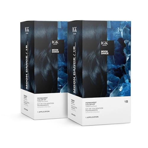 IGK Permanent Hair Dye Color Kit Set of Two |