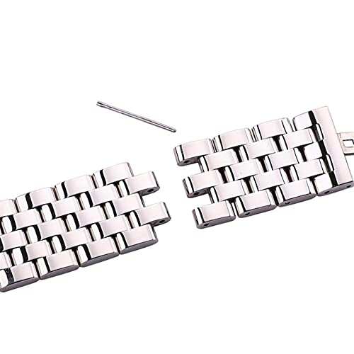 Bracelet acier interchangeable or rose 20mm d'une finition luxe - 2