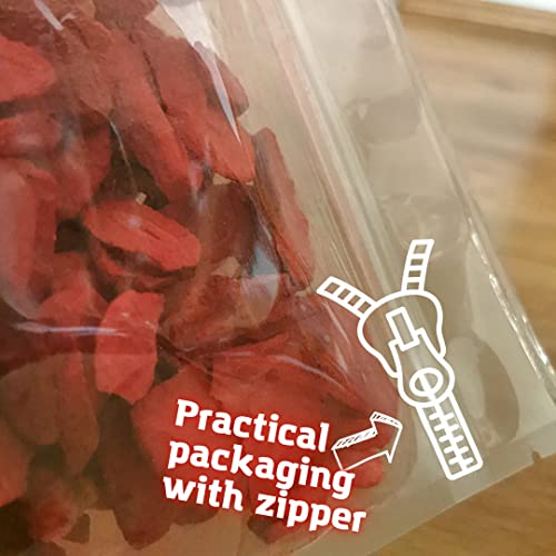 Freeze Dried Strawberry Slices | XXL 500g Raw Natural Premium Freeze Dried Fruit | Freeze Dried Strawberries | Snacking Freeze-Dried Strawberries | Berries from Fresh Frozen Freeze Dry Strawberrys