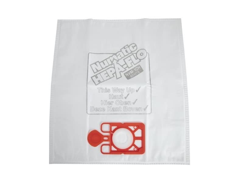 Genuine Henry Hetty James Harry Vacuum Cleaning Filter Bags | Hepa-Flo NVM-1CH | Double Layer Paper Dust Bag | Compatible With Various Models | Numatic International Hoovers Spare