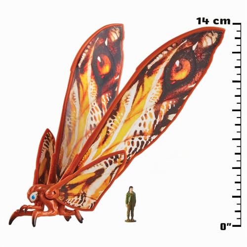 MonsterVerse Godzilla x Kong, Figurine articulée, 14 cm, Mothra, 4+, MN303F – vue 6