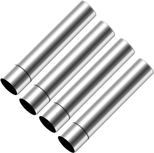 Takelablaze Stove Pipe Flue Extension Stainless Steel Tent Stove Chimney Pipe 2.36x 11.8 Chimney Pipes Camping Stove Accessories 4 Sections