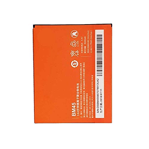 Todobarato24h BATERIA Compatible BM45 Compatible con Xiaomi Note 2 3020 mAh