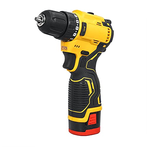 QHYXT 18-V-Elektroschrauber Mini-Wireless-Schrauber mit Lithium-Ionen-Akku Akku-Bohrmaschine Heimwerker-Elektrowerkzeuge