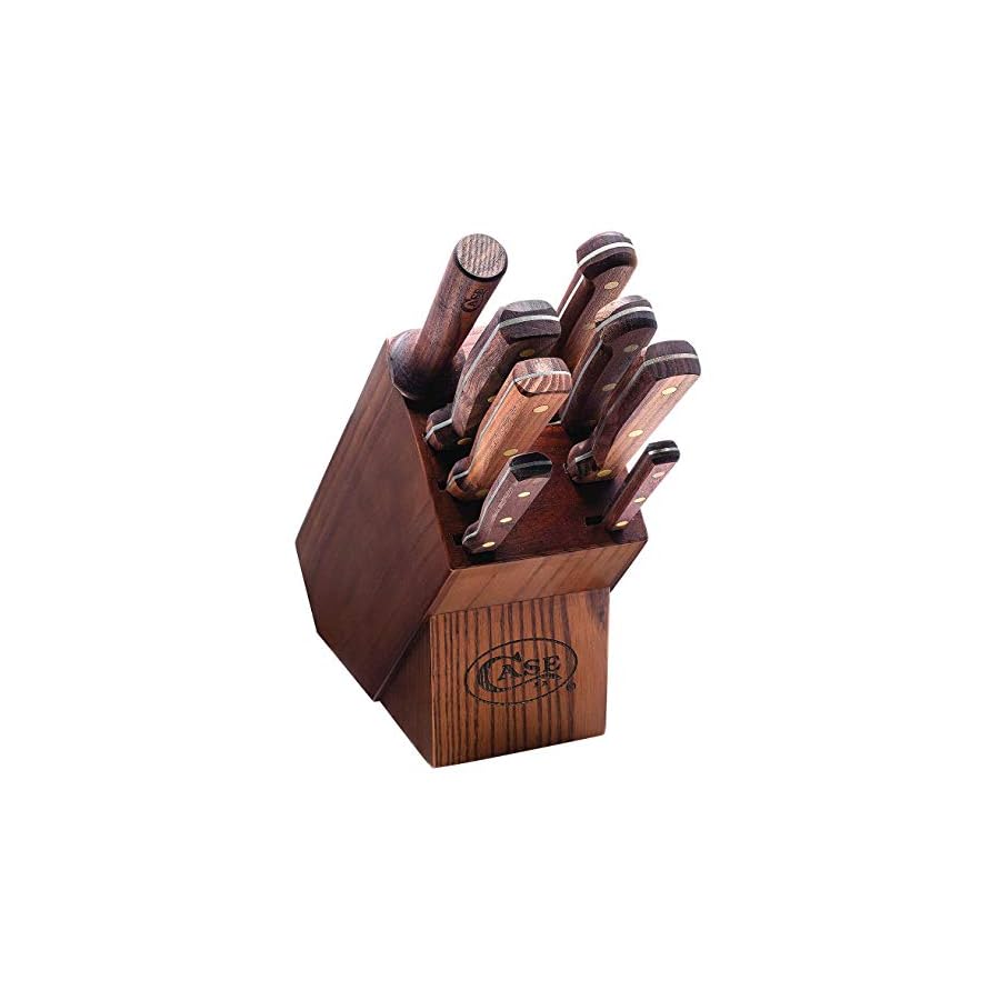 WR Case XX Nine Piece Case Household Cutlery Block And Knife Set Item #10249