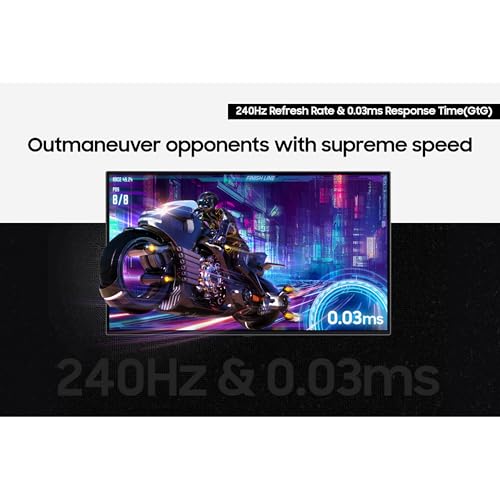 Image of Samsung 32 inch Odyssey OLED G8 (G80SD) Series 4K UHD Smart Gaming Monitor w QD-OLED, 240Hz 0.03ms, G-Sync Compatible, Glare-Free Display, LS32DG800SNXZA, 3 Yr Warranty (Renewed)