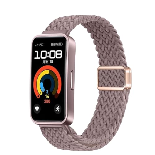 Etsbaocy �o���h Huawei Band 10/10 Aluminum Edition/Band 9/8 �Ή� �o���h �����x���g �e���i�C������ �ґg�X�g���b�v ���C�o�b�N���t�� �����p�X�g���b�v - �p�[�v��