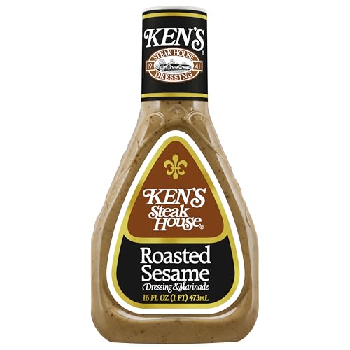 Kens Steak House, Dressing Roasted Sesame Marinade, 16 Fl Oz
