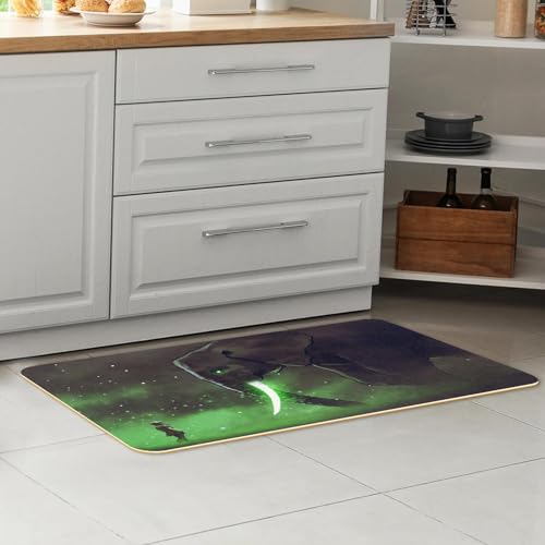 Tapete de cocina absorbente contra salpicaduras y caídas en lavandería 7