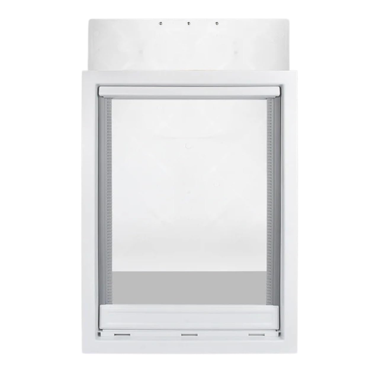 Puerta de PVC extragrande para perros para evitar abrir la puerta a mascotas