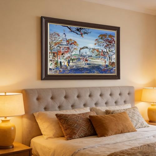 Impression d'Imaginerie Historique Liberty Square toile haute definition art mural