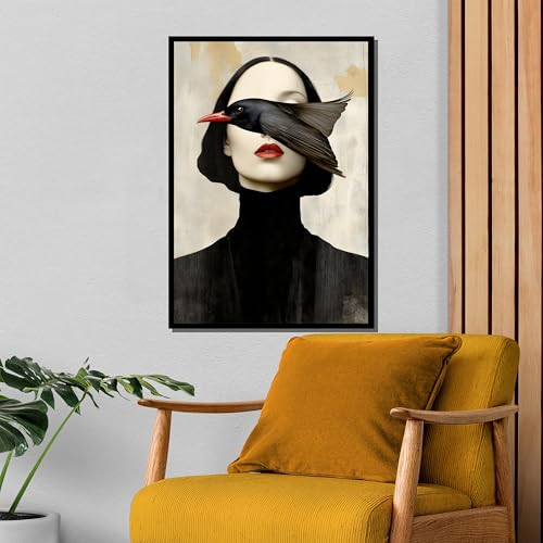 Affiches contemporaines d'art animalier abstrait et tableau sur toile