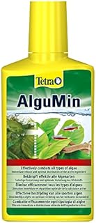 Tetra AlguMin - Quickly Combats All Types Of Algae In The Aquarium, Prevents The Growth Of New Algae, 250 ml