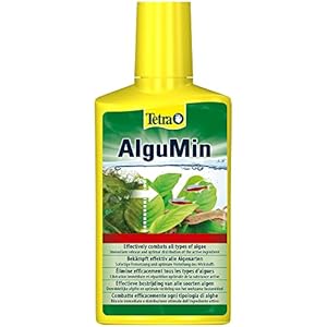 Tetra AlguMin – Quickly Combats All Types Of Algae In The Aquarium, Prevents The Growth Of New Algae, 250 ml
