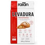 RAIAN FOODS Levadura Seca Instantánea de Panadero 500 g para Pan y Pizza
