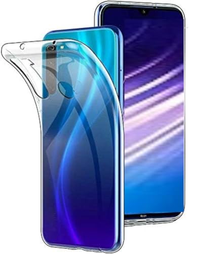 Custodia Compatibile con XIAOMI REDMI NOTE 8T / M1908C3XG M1908C3XC schermo display lcd 6.3 COVER case GEL SILICONE protezione flessibile antiurto antigraffio SLIM matte MORBIDA TPU (Trasparente)