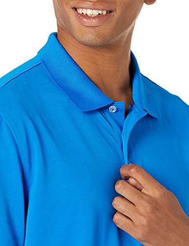 Image of Amazon Essentials Men's Moisture Wicking Golf Polo Shirt, Short Sleeve, Slim-Fit, Quick-Dry