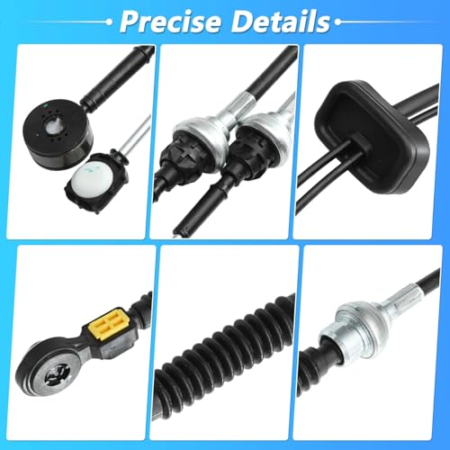 Cable de palanca de cambios compatible con Vivaro para solucionar marchas duras 6