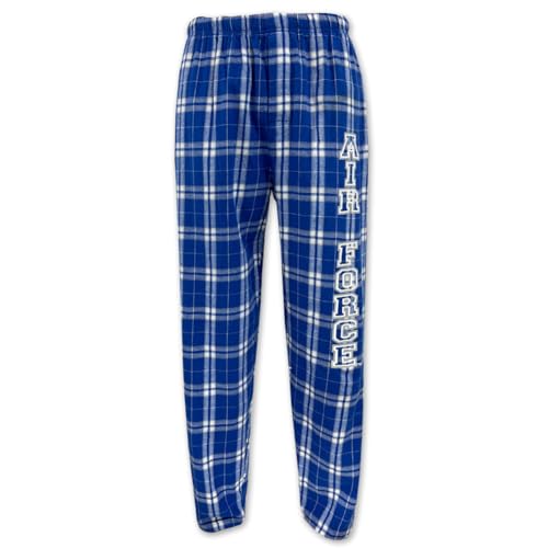 Armed Forces Gear Air Force Flannel Pants (Royal/Silver)