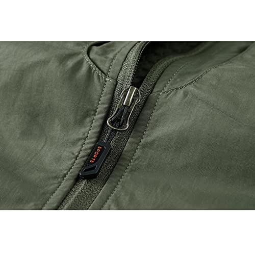 Chaleco de secado rápido para hombre en color caqui talla 2XL 5