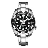 Beschreibung des Uhrwerks: ADDISDIVE H10 ist eine automatische Uhr, die sich hauptsächlich auf eine mechanische Uhr bezieht. Die klassische Luxus-Herrenuhr ist mit einem ultrapräzisen japanischen NH35A-Automatikwerk ausgestattet, das ohne Batterie eine genaue Uhrzeit liefert, und die Uhr bewegt sich auf natürliche Weise am Arm.